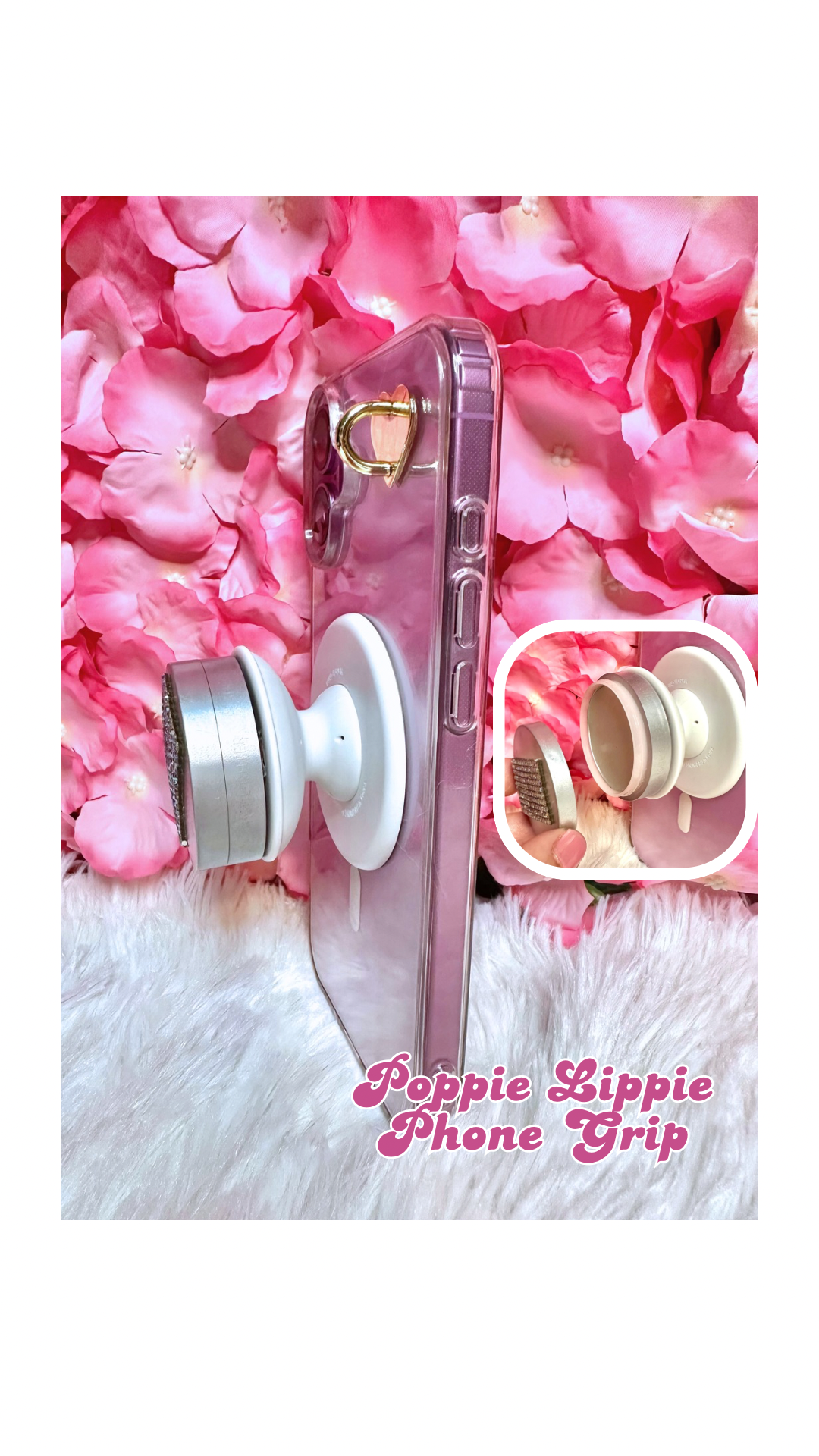 Poppie Lippie Phone Grip